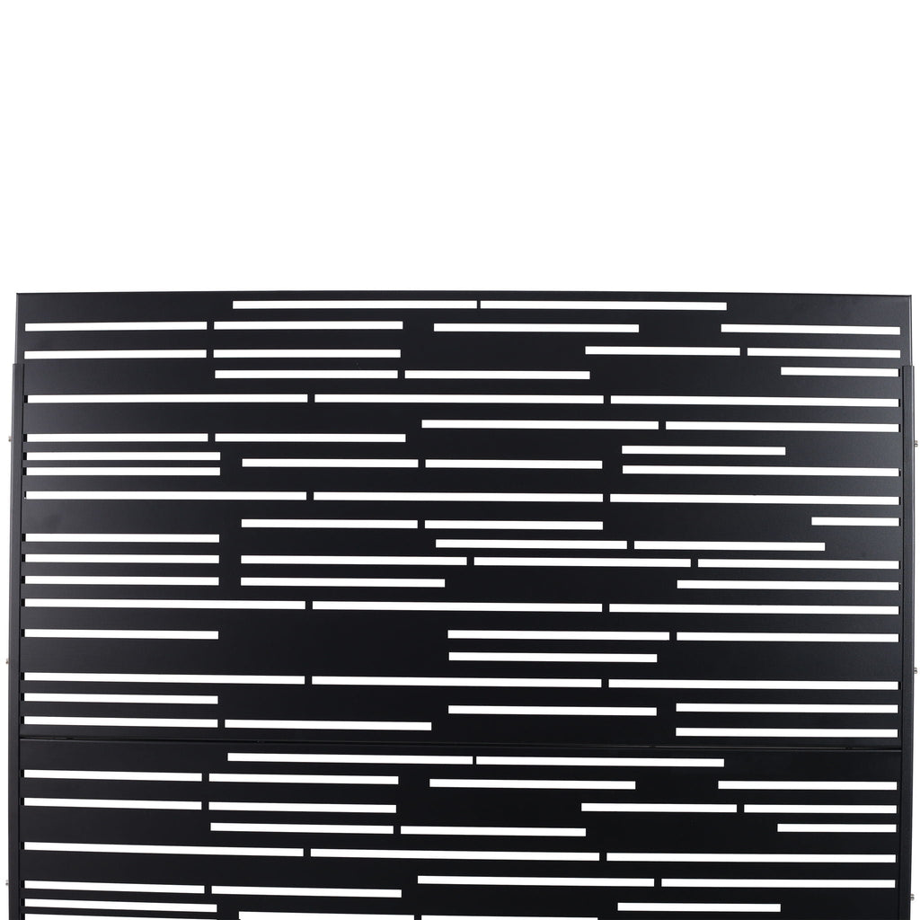 Outdoor & Indoor Freestanding Metal Privacy Screen