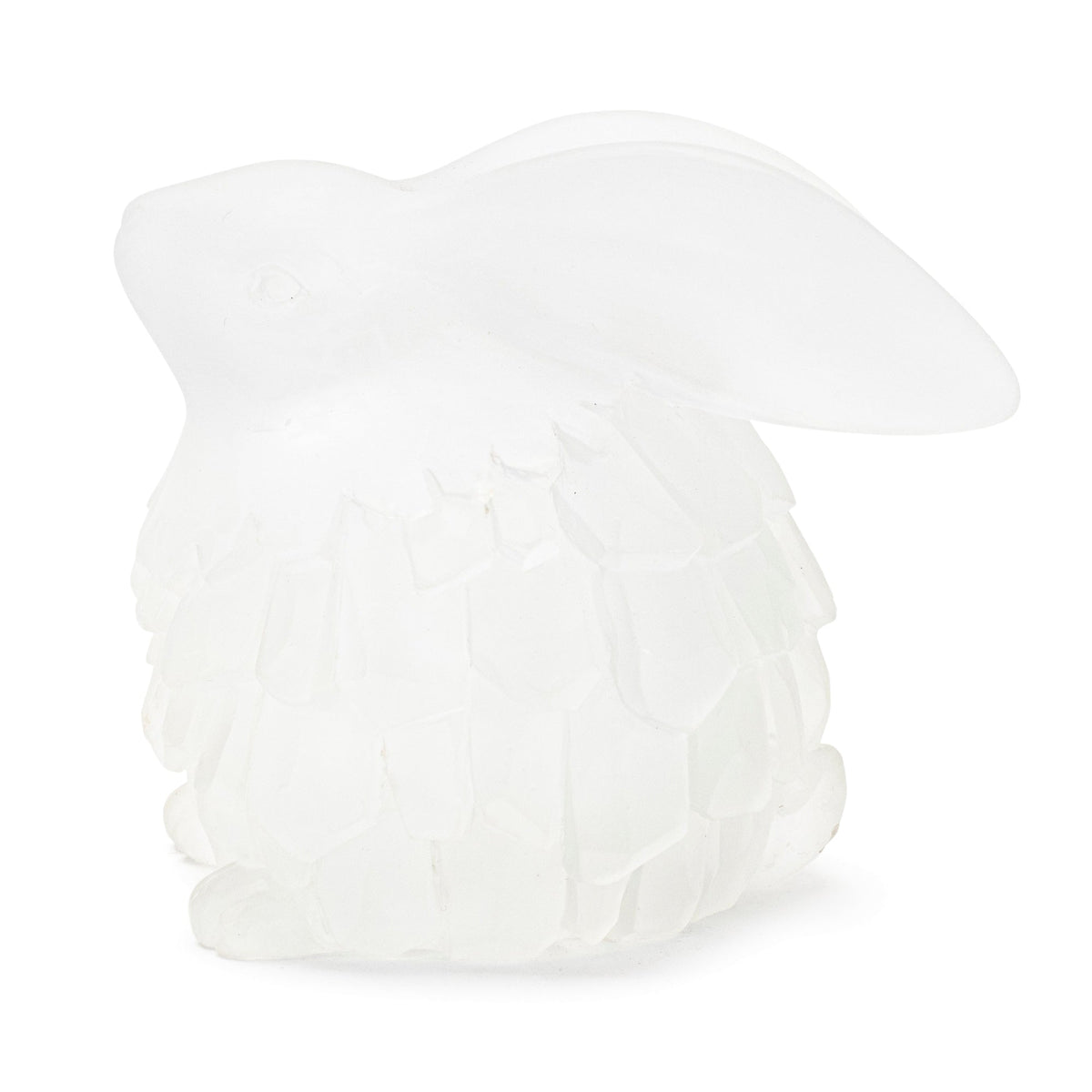 Frosted bunny figurine (set of 4)