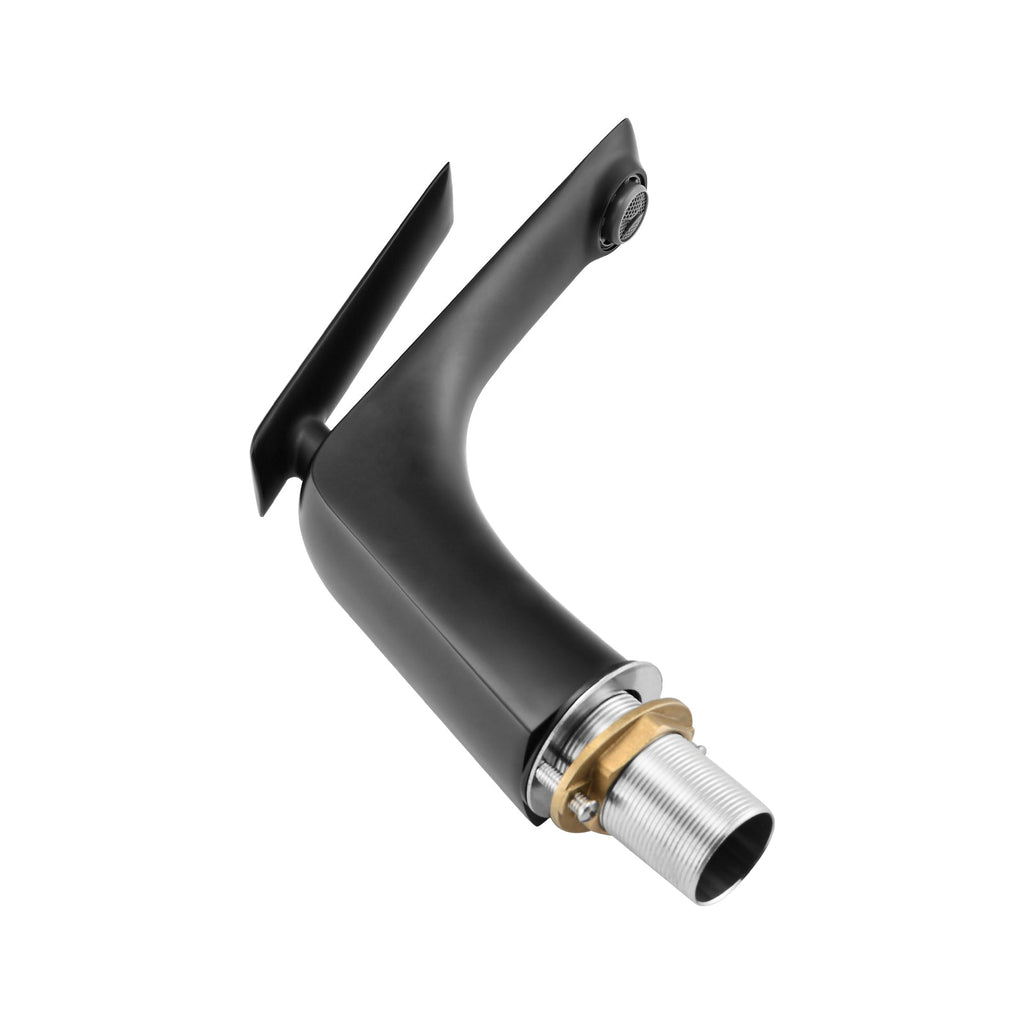 Single Hole Bathroom Sink Faucet with Pop-Up Drain
