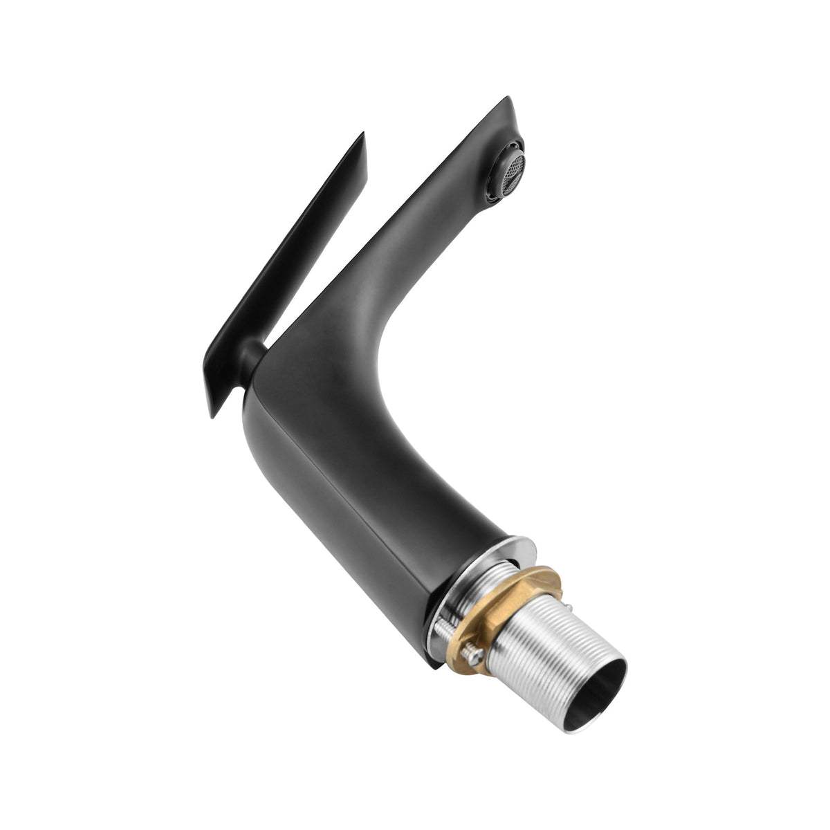 Single Hole Bathroom Sink Faucet with Pop-Up Drain