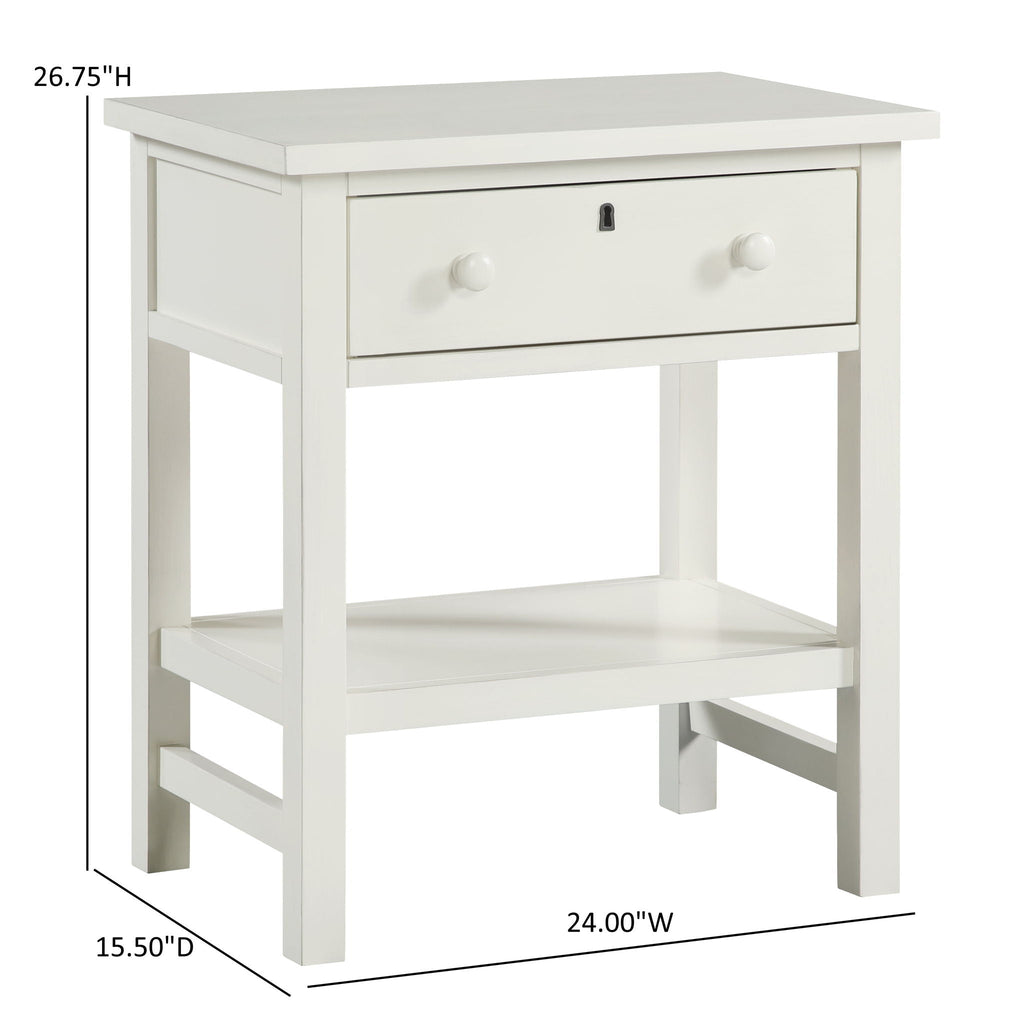 Finley - 1 Drawer Storage Nightstand