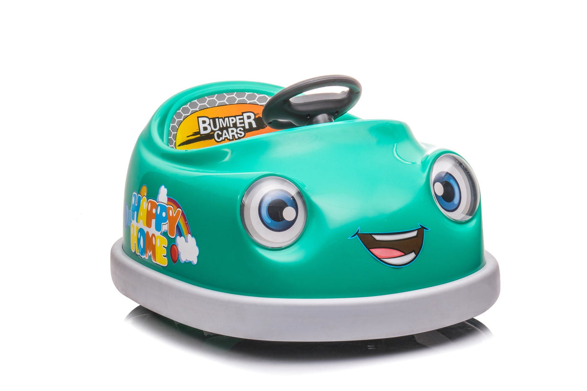 12V Dual Drive Kids Bumper Car with Anti-Collision Safety - Multiple Modes