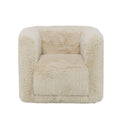 Swivel Chair with Full Foam Cushioning - Sand