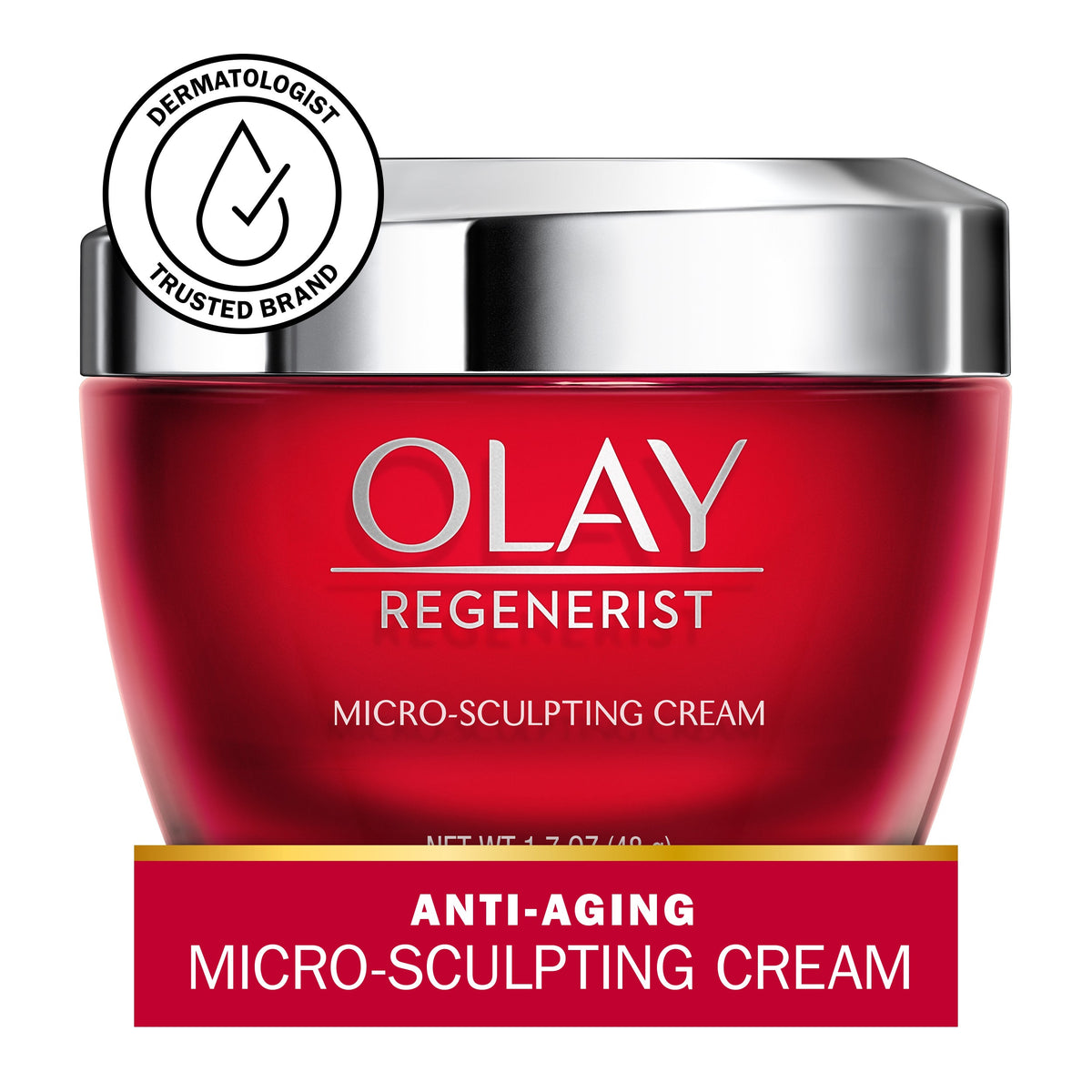 Olay Regenerist Micro-Sculpting Cream, Face Moisturizer, 1.7 Oz