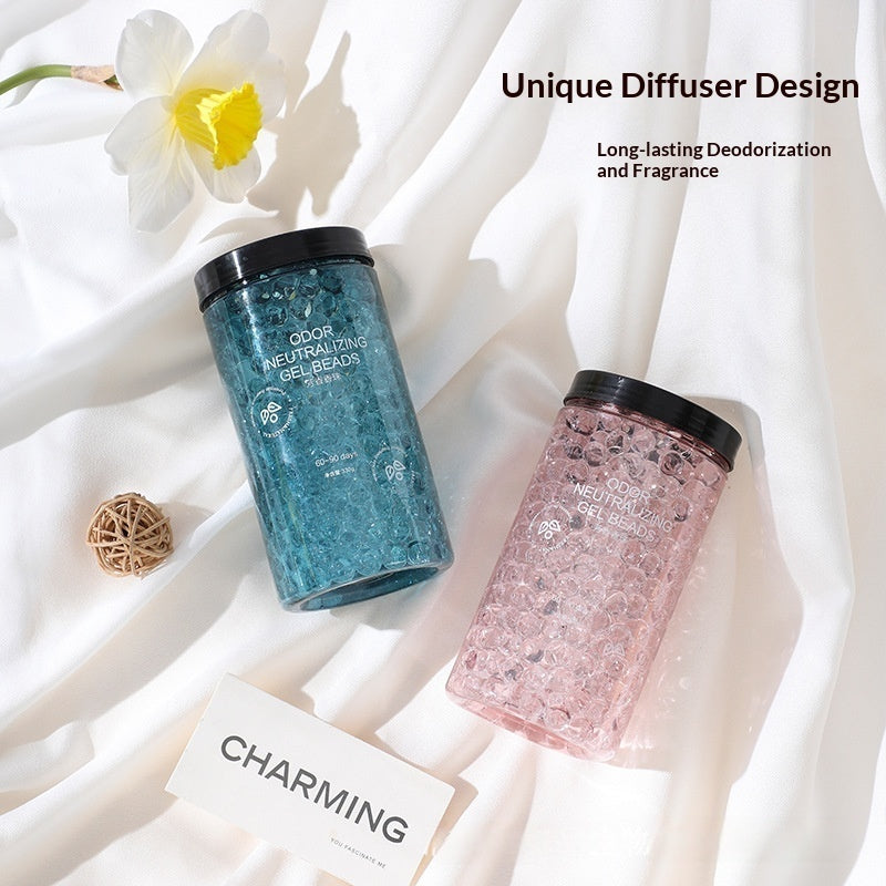 Aromatic Crystal Bead Air Freshener For Toilets, Bathrooms