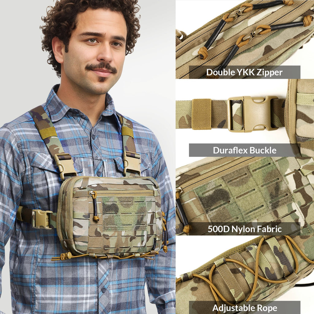VOTAGOO® Tactical EDC Chest Rig