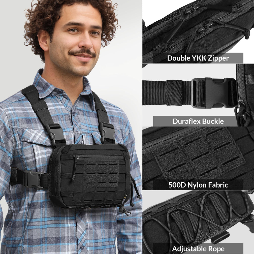 VOTAGOO® Tactical EDC Chest Rig