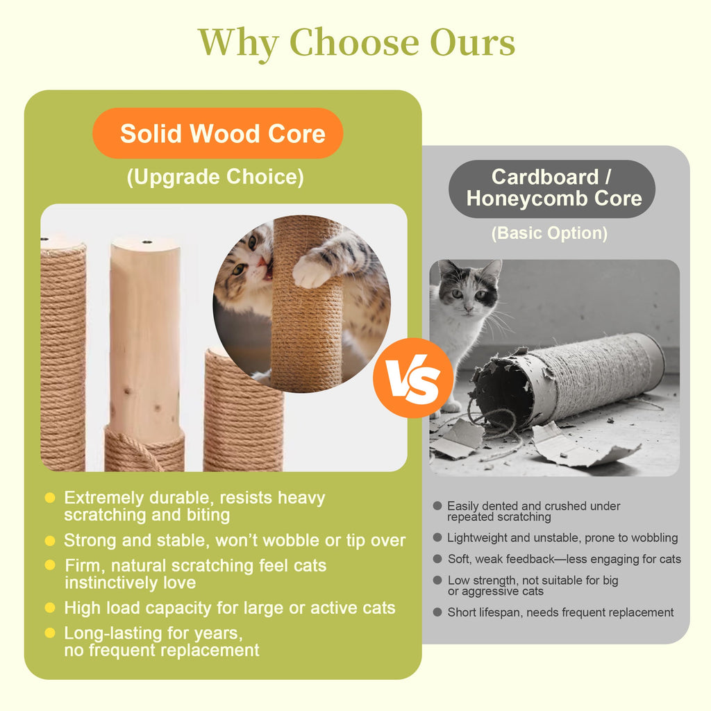 Large Outdoor Catio for Cats with Climbing Platforms - Pine