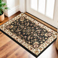 Classic GC_VIN5007 Area Rug with Timeless Design - Black