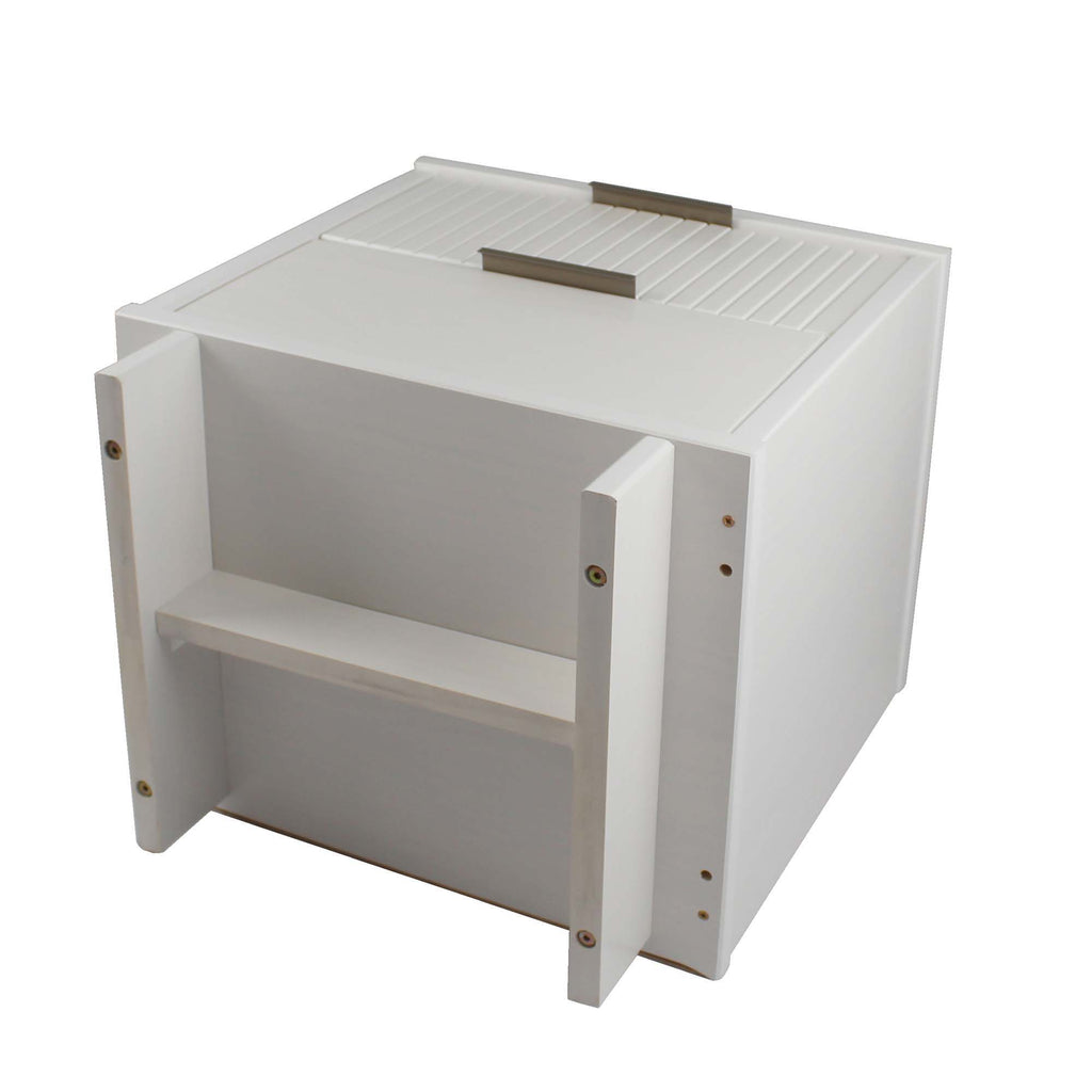 Granville Nightstand with 2 Drawers - Solid Wood Construction