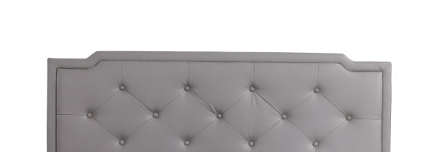 Button Tufted Upholstered Bed with Charming Design - Multiple Colors