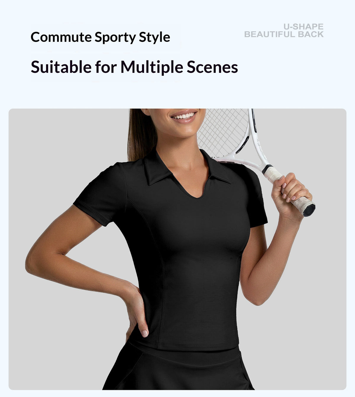 Women's Polo Sports T-Shirt