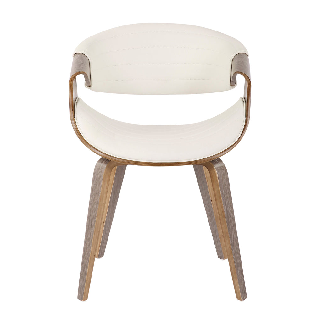 Mid-Century Modern Dining/Accent Chair in Light