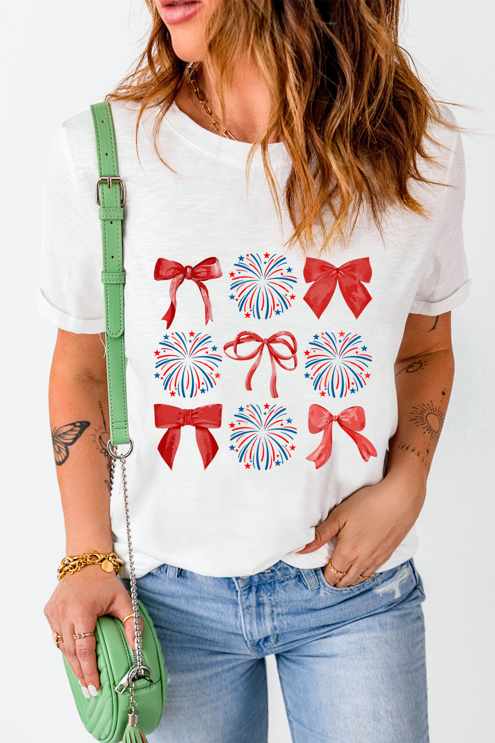 Cute Bow Graphic Tee
