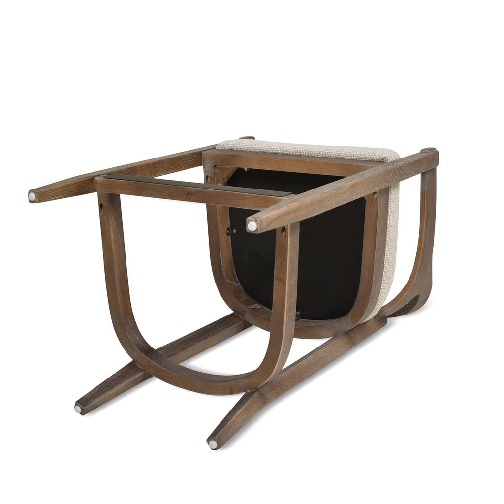 Americana - Mid-Century Modern Cane Back Counter Stool