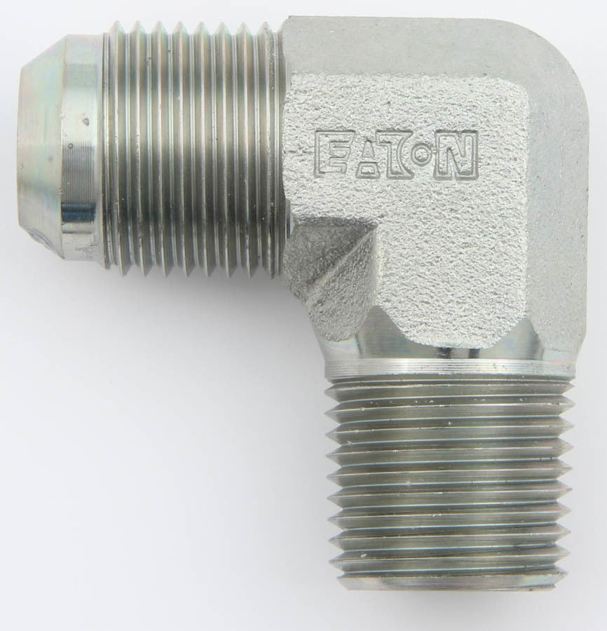 90 Male Elbow #12 To 1/2 Npt Steel Fitting - FCM2628