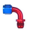 #6 Male to #6 Female 90 Deg Swivel Fitting - FCM3155
