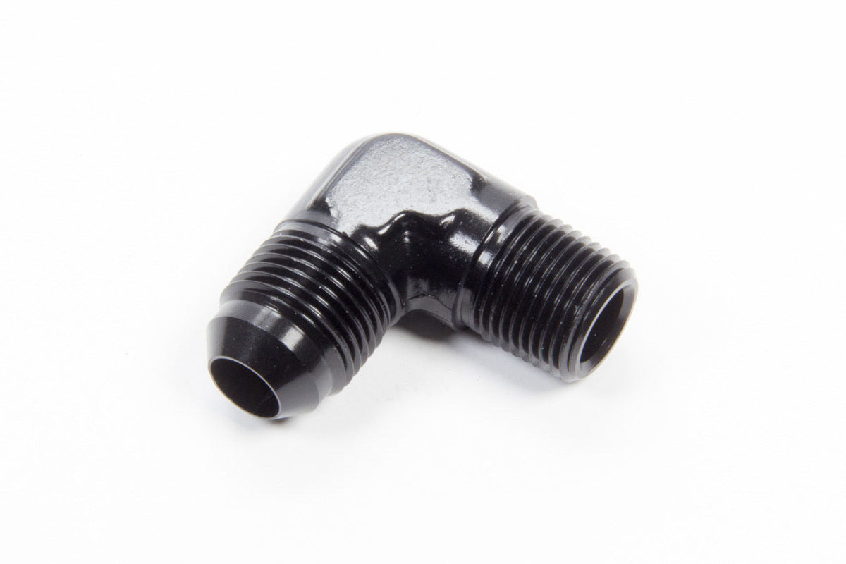 90 Deg Alum #8 Flare 3/8 in Black - FCM5037