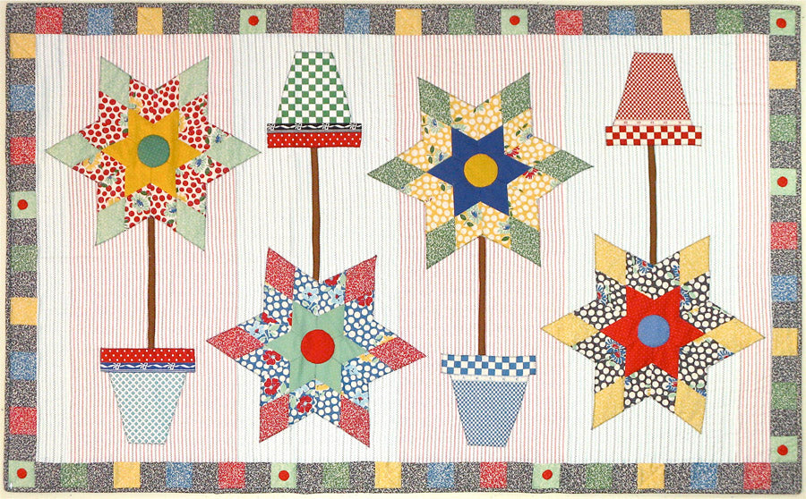 Flowers On The Floor Downloadable Pattern