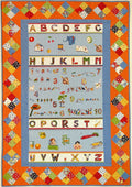 ABC Blue Downloadable Pattern
