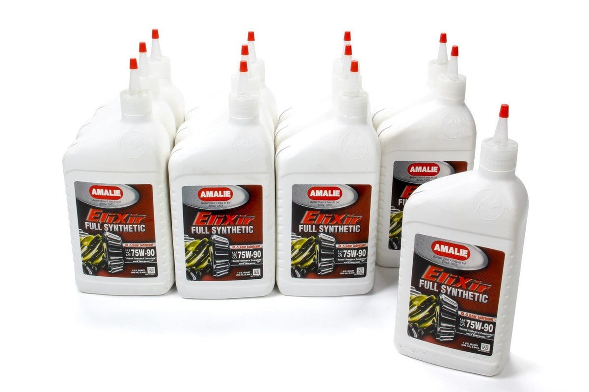 Elixir Full Syn GL-5 75w 90 Gear Oil Case 12x1Qt - 1607316656