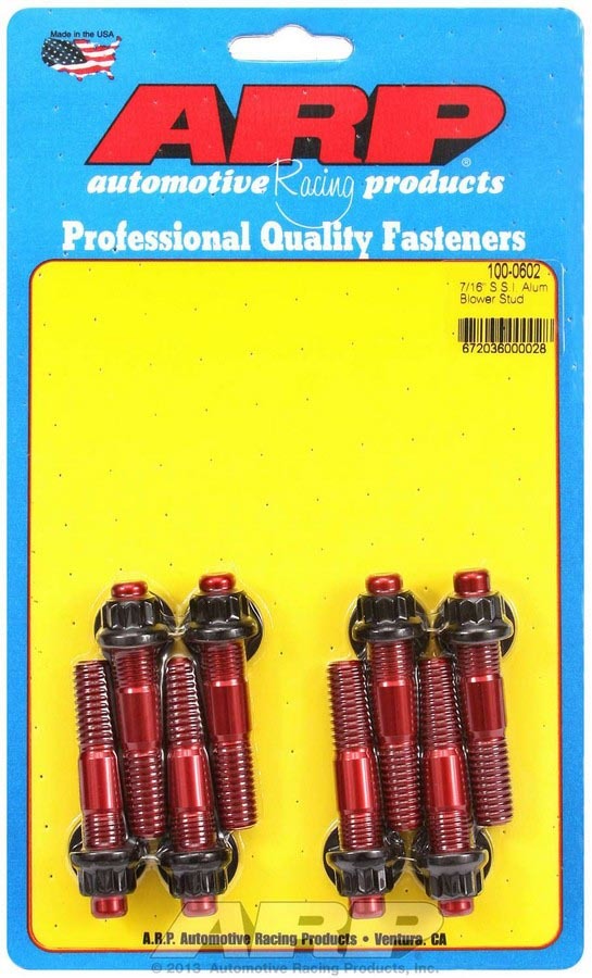 Blower Stud 7/16 Red Aluminum - 1000602