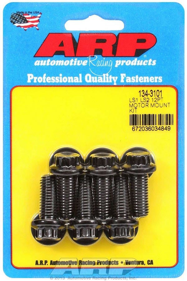 Motor Mount Bolt Kit 12pt. LS1/LS2 - 1343101