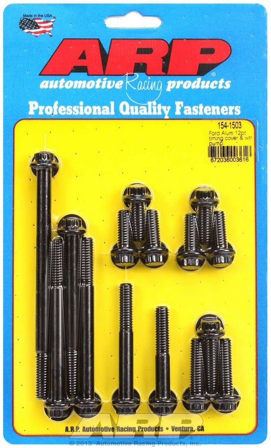 SBF Timing Cover & Water Pump Bolt Kit - 1541503