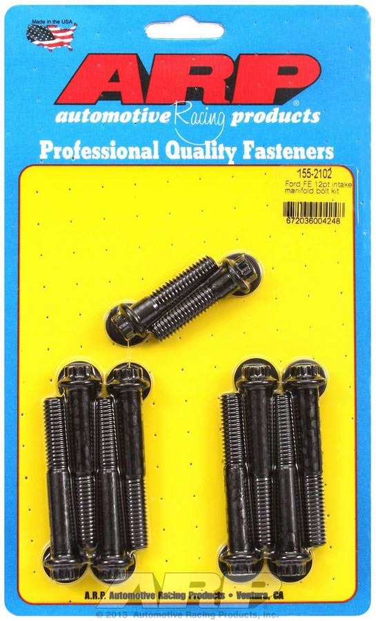 Ford Intake Bolt Kit - 12pt. FE - 1552102