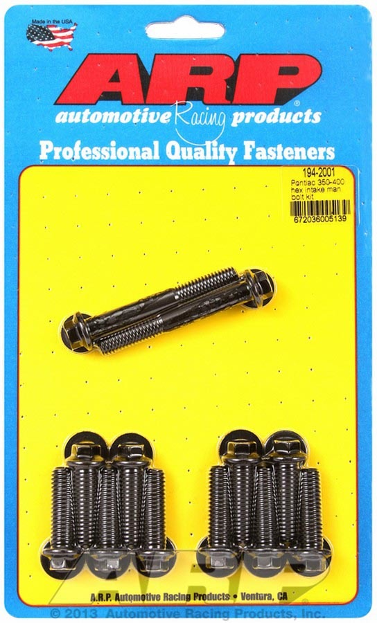 Pontiac Intake Bolt Kit - 1942001