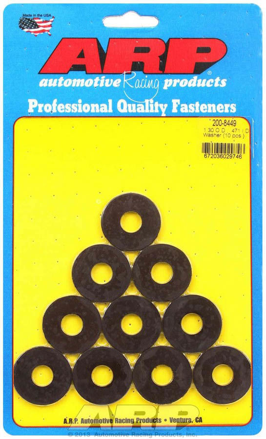 Black Washers - .471 ID x 1.300 OD (10) - 2008449