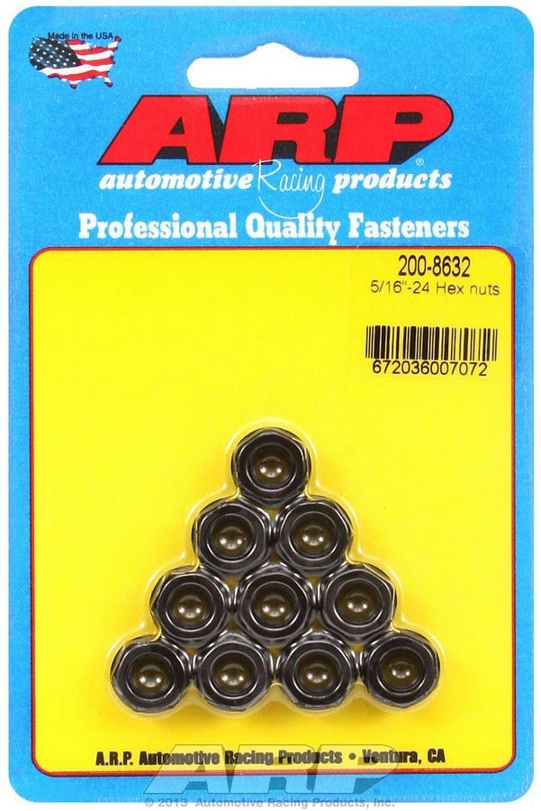 5/16-24 Hex Nut Kit 10pk - 2008632