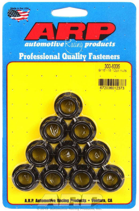 9/16-18 12-Point Nuts - 3008335