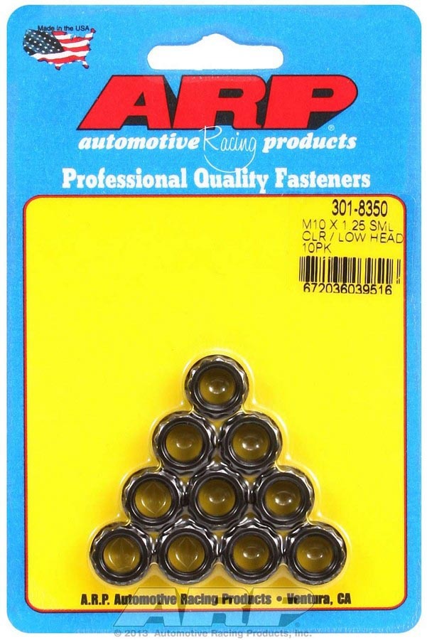 10mm x 1.25 12pt Nuts 10pk - 3018350