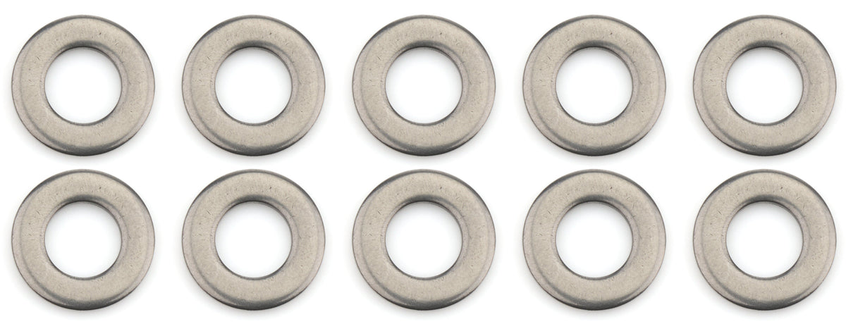 3/8 SS Flat Washers 10pk .725 OD No Chamfer - 4008474
