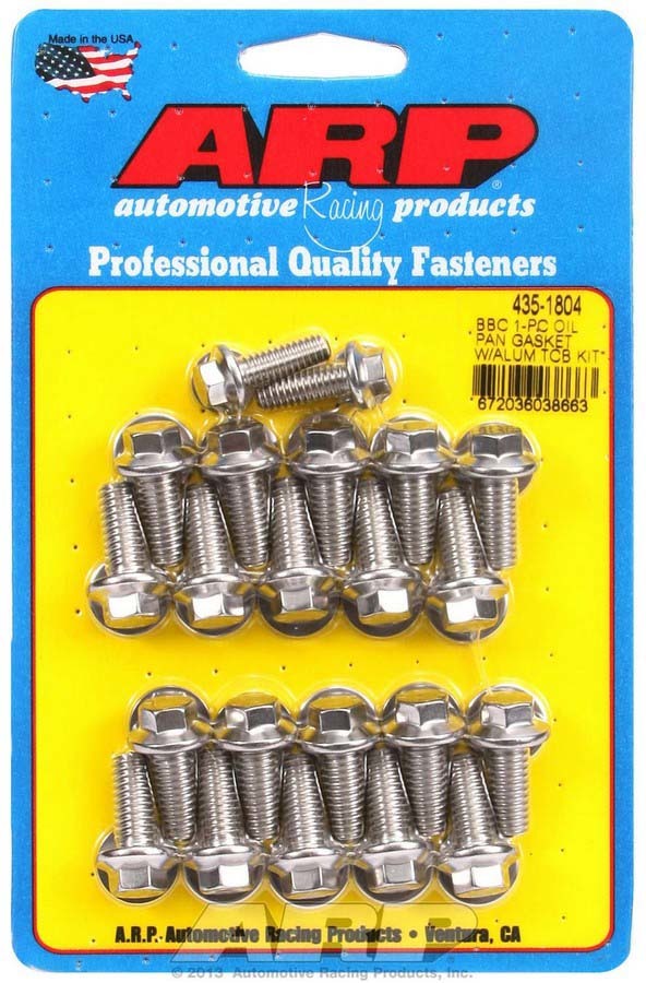 BBC S/S Oil Pan Bolt Kit 6pt. - 4351804
