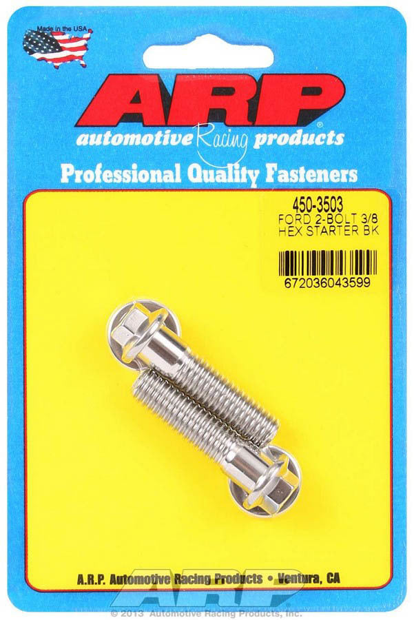 Starter Bolt Kit SS Hex Ford - 4503503