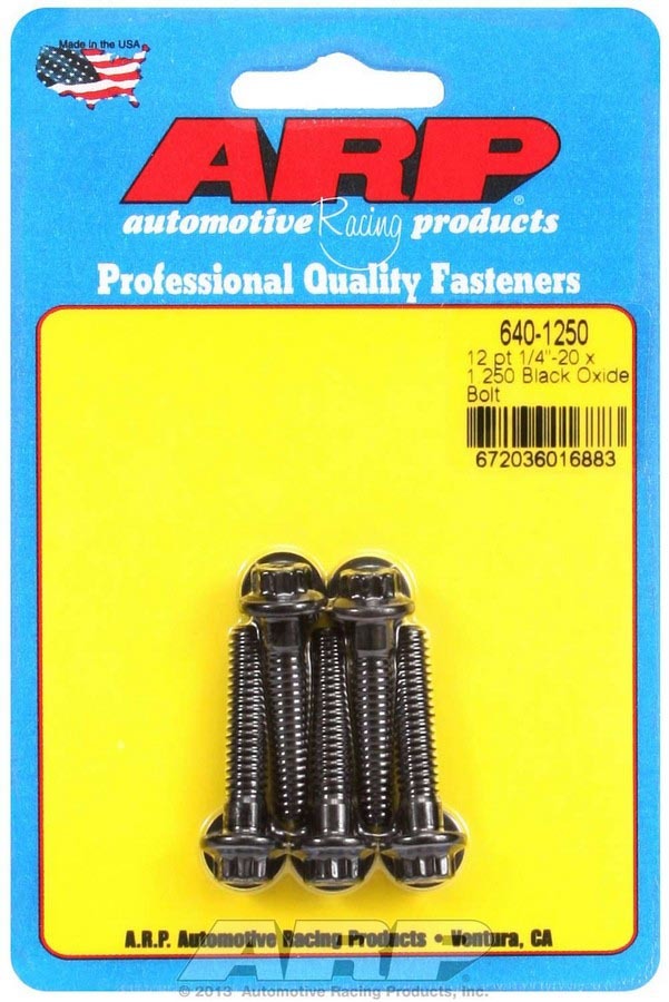 Bolt Kit - 12pt. (5) 1/4-20 x 1.250 - 6401250