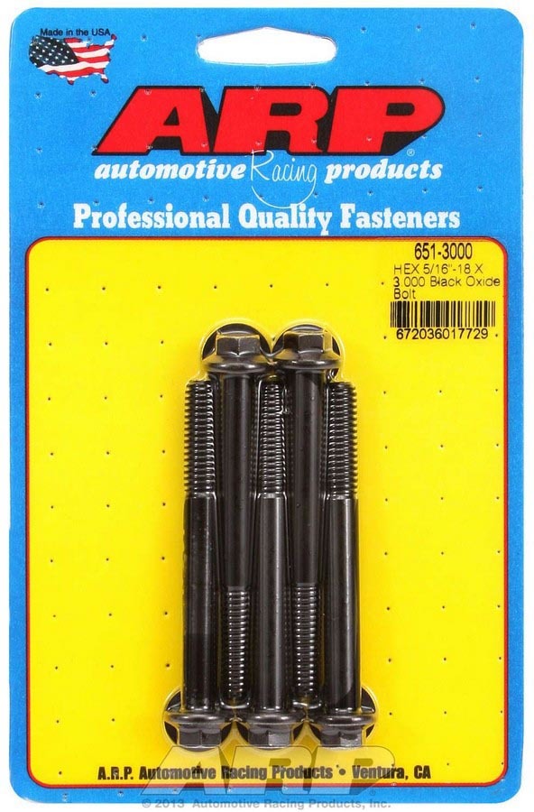Bolt Kit - 6pt 5pk 5/16-18 x 3.000 - 6513000