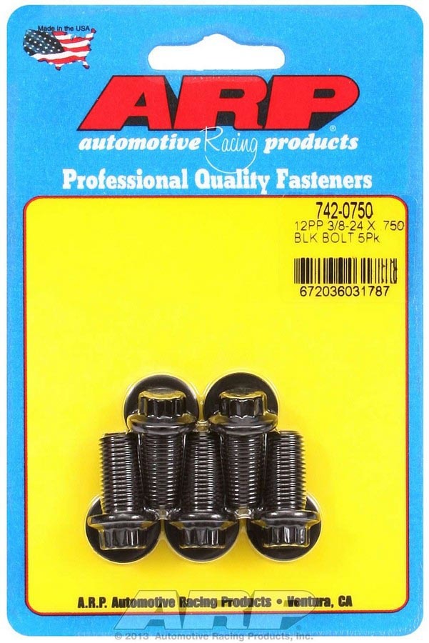 Bolt Kit - 12pt. (5) 3/8-24 x .750 - 7420750