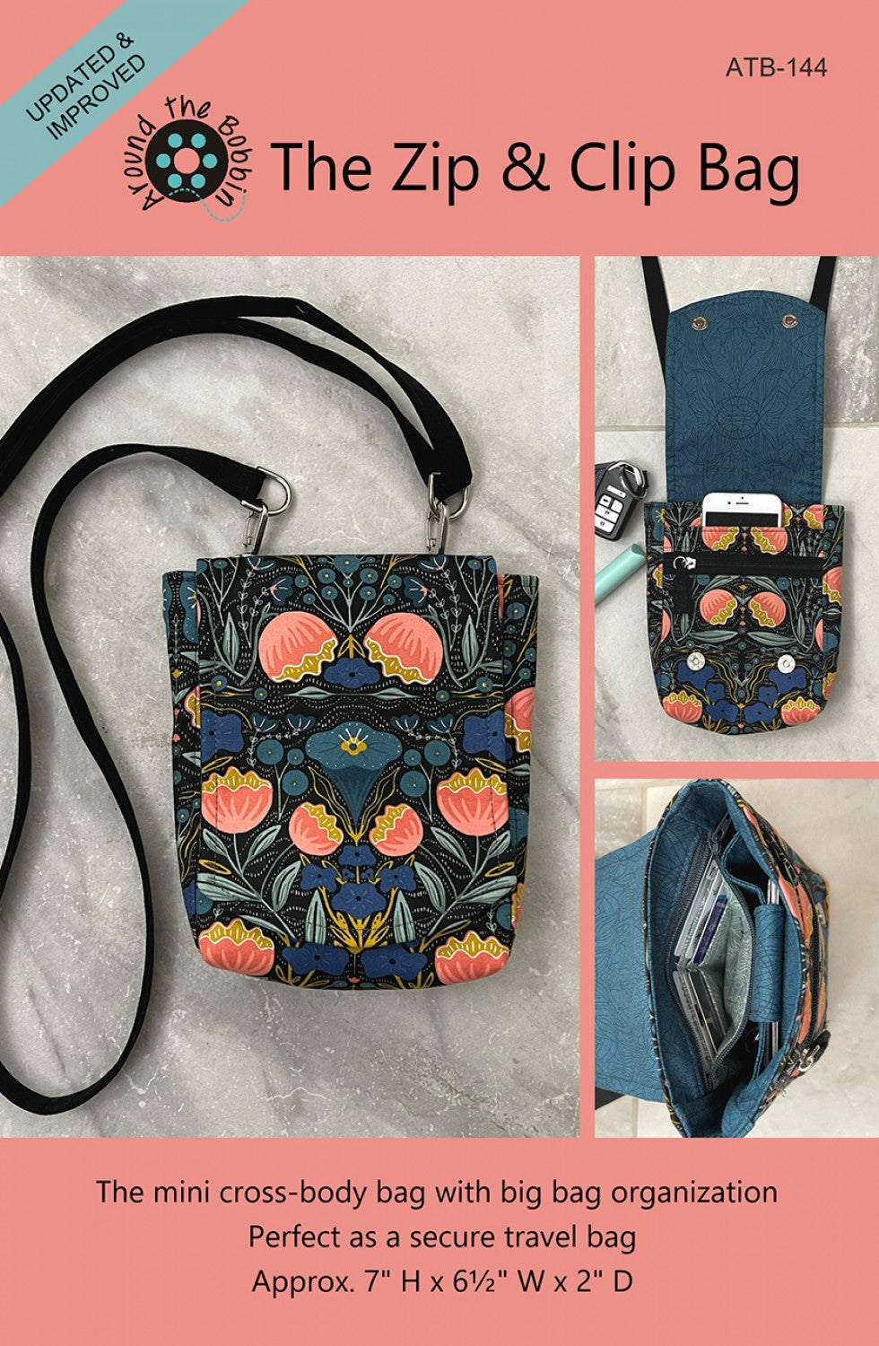 Zip and Clip Bag Pattern