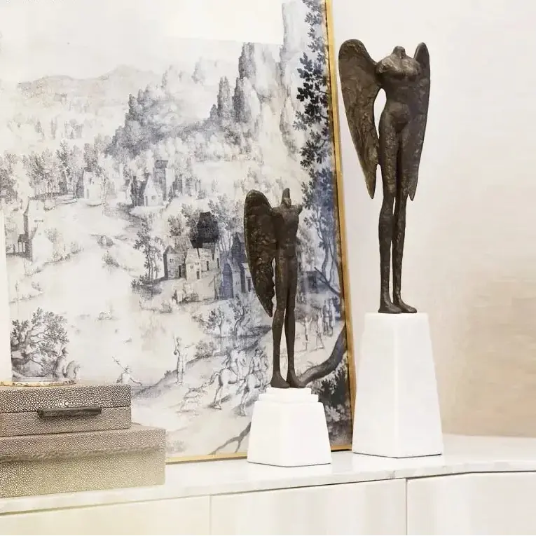 Abstract Angel Decorative Sculpture