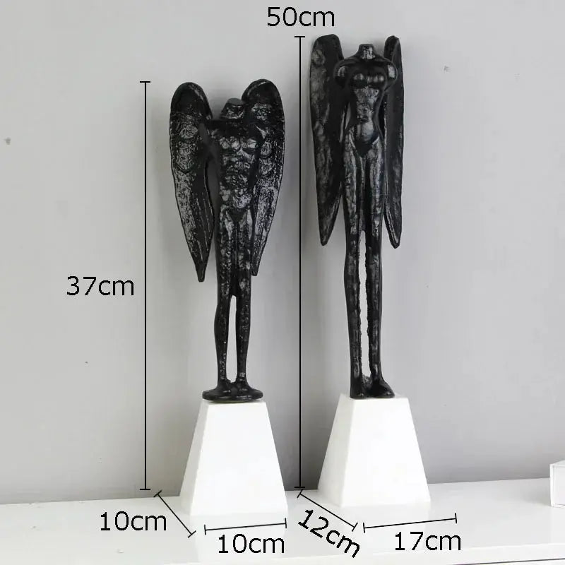 Abstract Angel Decorative Sculpture