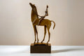 Abstract Horse Rider Sculpture Decorative Statue