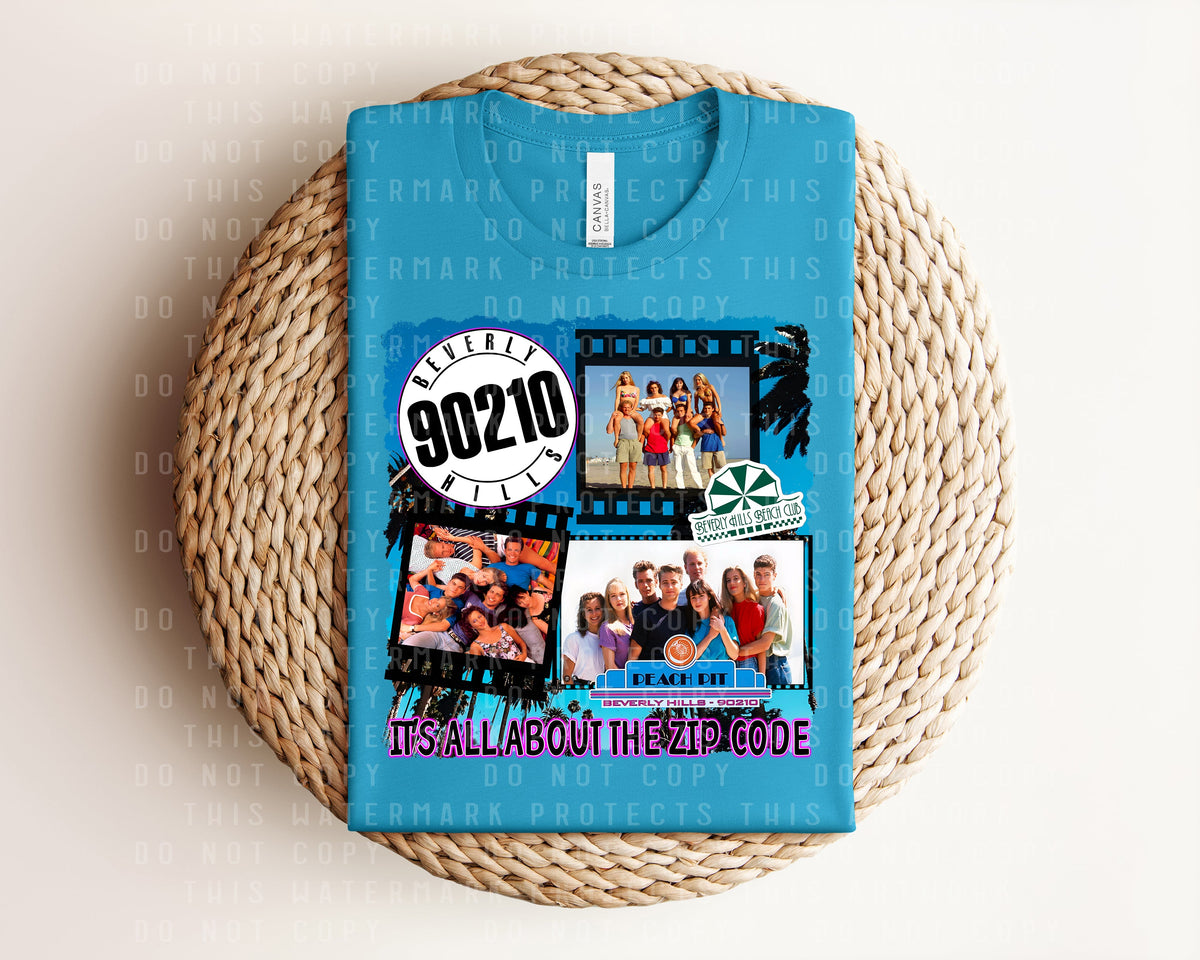 It's All About the Zip Code Graphic Tee
