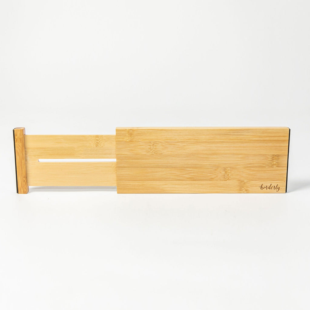 Bamboo Expandable Drawer Dividers – Natural