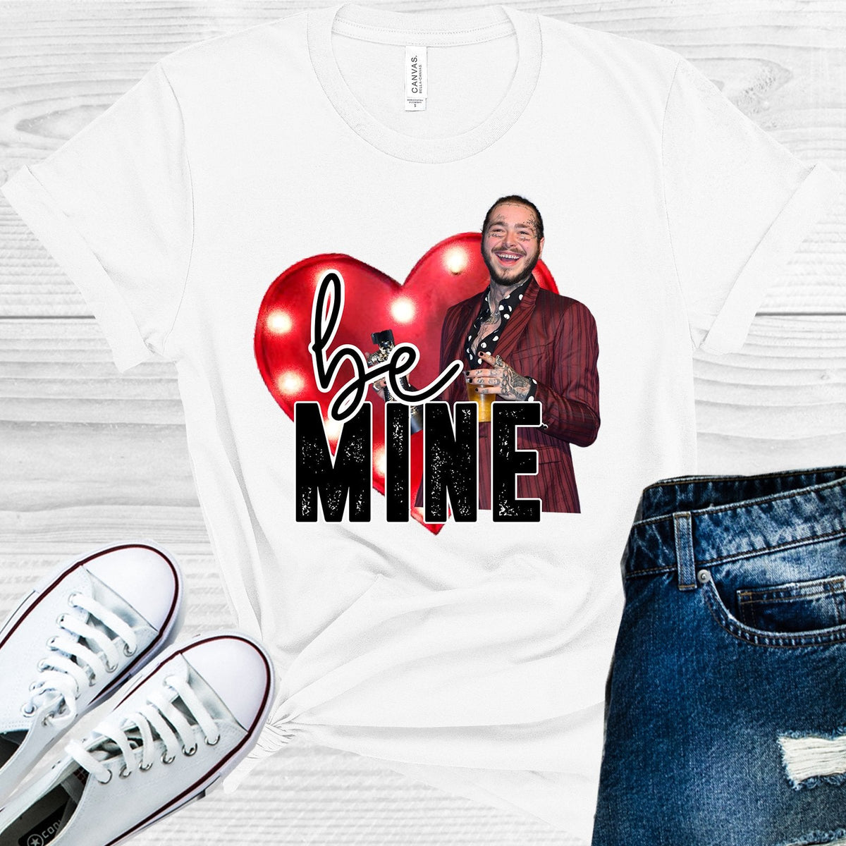 Be Mine Post Malone Graphic Tee