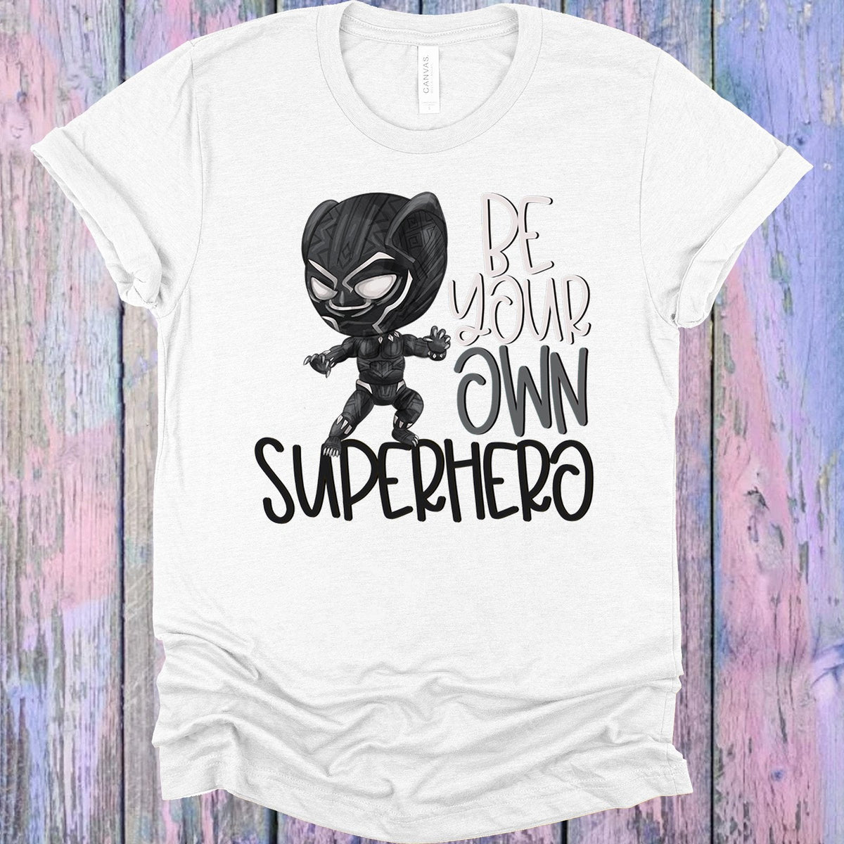 Be Your Own Superhero Black Panther Graphic Tee
