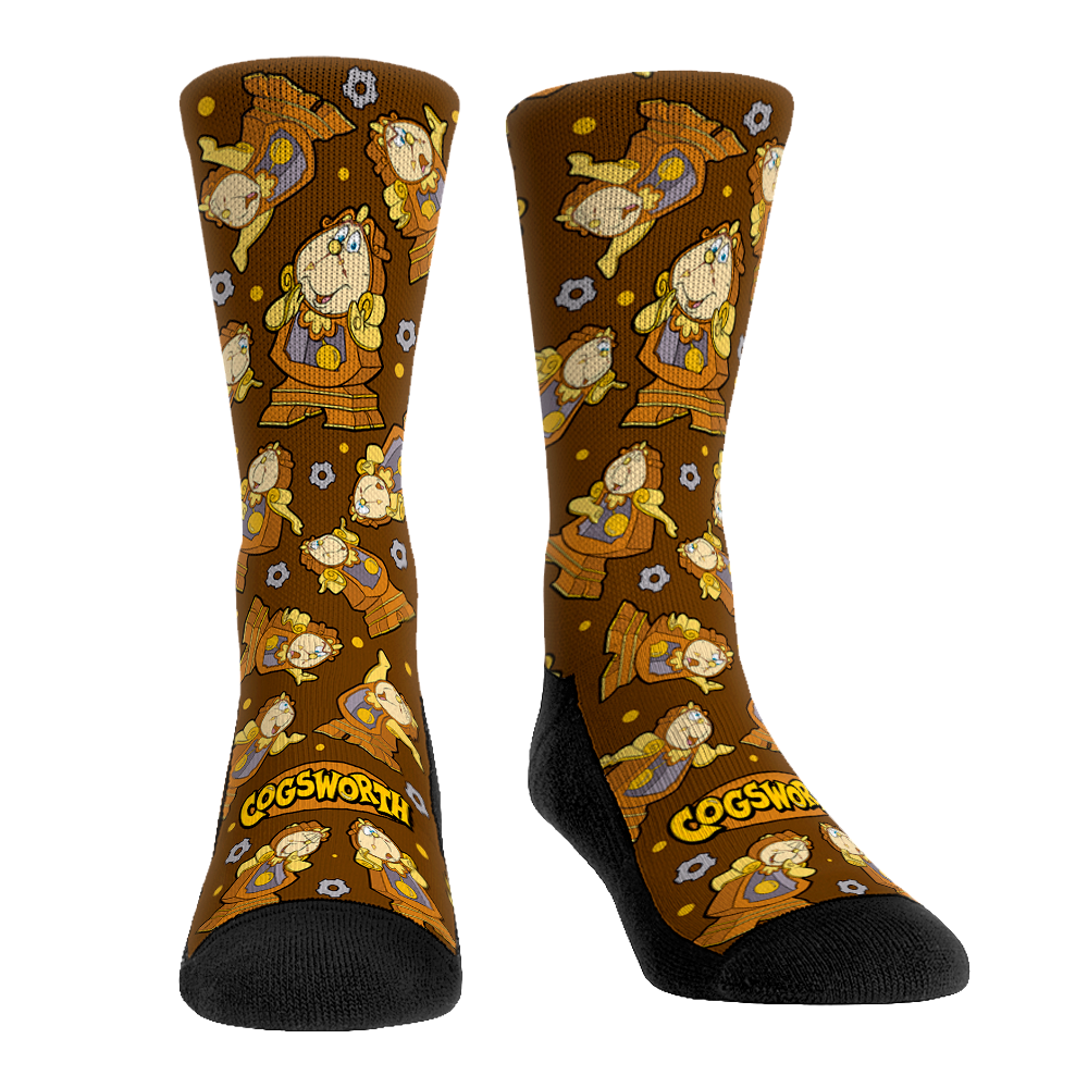 Beauty and the Beast - Cogsworth All-Over