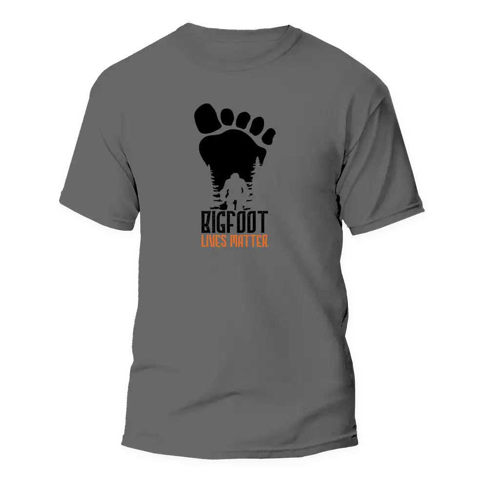 Bigfoot Lives Matter Man T-Shirt